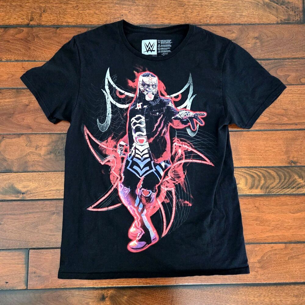 WWE Penta Portrait T Shirt Men's Medium M Black Wrestling Graphic Tee Genuine